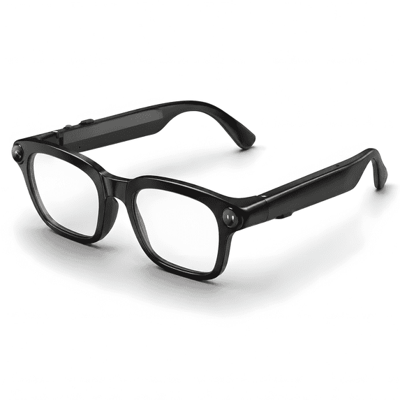 DAYBETTER AI Smart Glasses 1080P Anti-Shake Cam, AI Voice Assistant, Open-Ear Bluetooth Audio, Record Audio Video, Wear Detection, USB Power for Meetings & Outdoor Travel