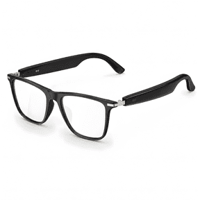 MOSENSE Smart Glasses with Bluetooth Audio, Hands-Free Call Answer, Real-Time Recording & Online Translation, Magnetic Charger Included, Ideal for Daily Casual Wear