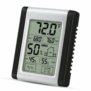 DAYBETTER Digital Hygrometer Thermometer with Large Display, Instant Read Thermometer for Adults, Indoor Thermometer with Humidity Monitor for Bedroom