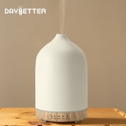DAYBETTER Essential Oil Diffuser, Mother's Day Gifts 250ML Ceramic Aroma Humidifiers with 7 Colors Lights, 3 Mist Mode and Waterless Auto Shut-Off for Large Roo
