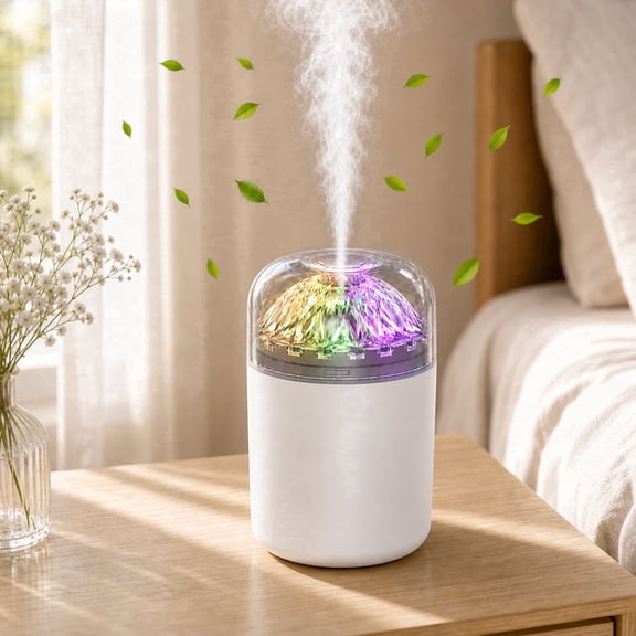 DAYBETTER Cool Mist Humidifier for Room Home, 3-in-1 Small Quiet Ultrasonic Humidifier for Car, Office, Bedroom