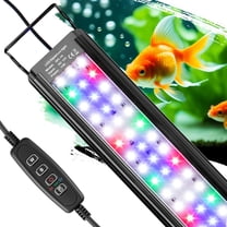 DAYBETTER LED Aquarium Light Full Spectrum,Fish Supplies for 18 to 24 Inch Fish Tank Light with 3 Lighting Modes, Timer and 10 Adjustable Brightness