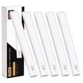 thumbnail image 1 of DAYBETTER Warm White Light Under Cabinet Lighting, USB Rechargeable Closet Lighting with Motion Sensor and Magnetic Strip for Wardrobe & Kitchen, Wireless Lighting, 5?Pack, 1 of 6