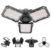 DAYBETTER LED Garage Light,30W 3000 Lumen Ceiling Lights with 3 Adjustable Panels,E26,5000K Daylight Light Bulb Fixture LED Lights for Garage,Workshop,Warehouse,1pack