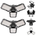 thumbnail image 1 of DAYBETTER LED Garage Light,30W 3000 Lumen Ceiling Lights with 3 Adjustable Panels,E26,5000K Daylight Light Bulb   Fixture LED Lights for Garage,Workshop,Warehouse,2pack, 1 of 6