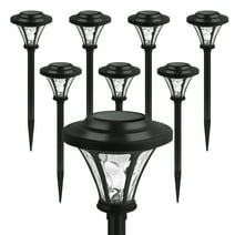 DAYBETTER LED Solar Outdoor Lighting,Landscape Path Lights,Waterproof Lamp, Auto on/off Landscape and Walkway Lights for Yard,Patio,Garden(8pack)