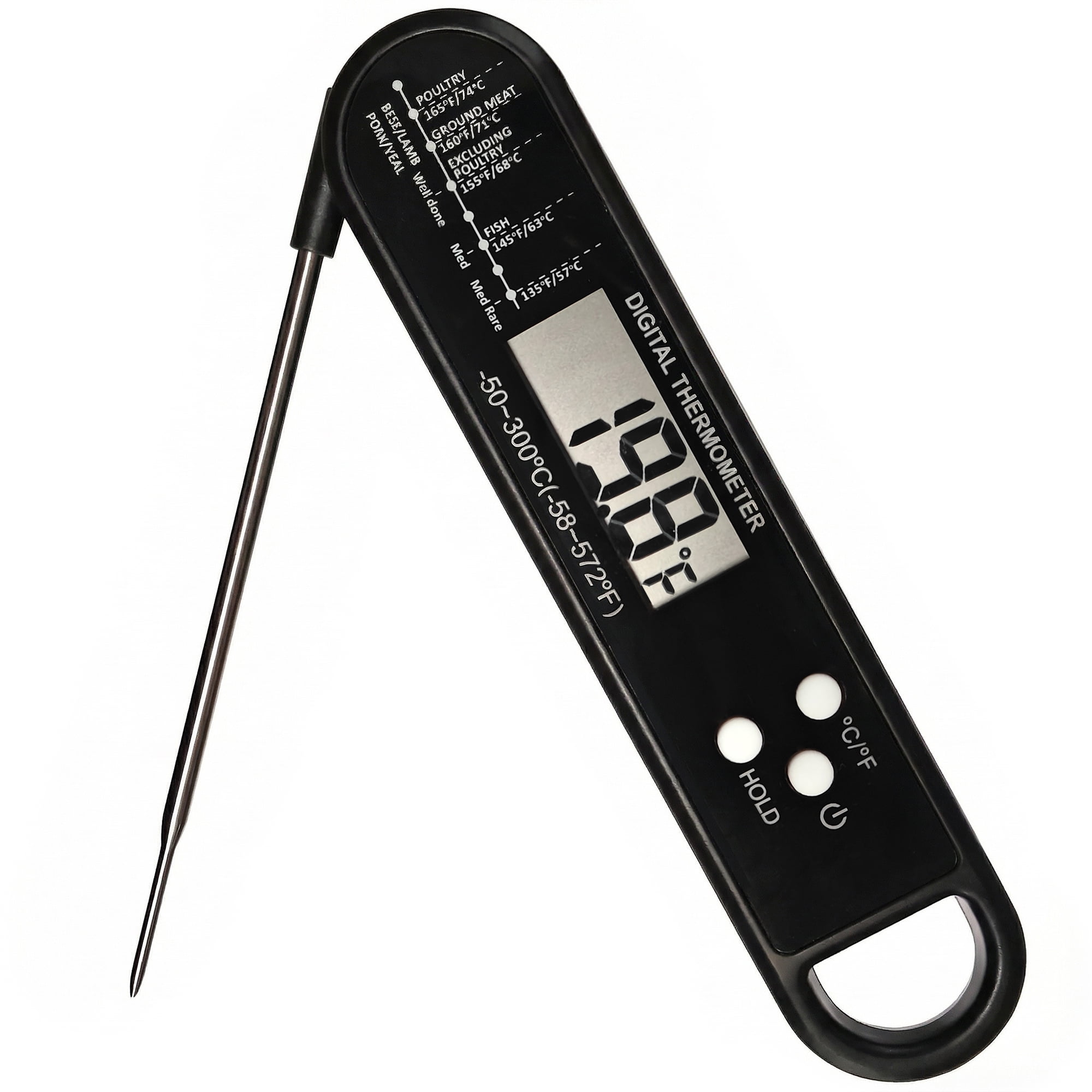 DAYBETTER Meat Thermometer, Read Digital Food Thermometer with Probe, for Gilling, Cooking, BBQ - Walmart.com
