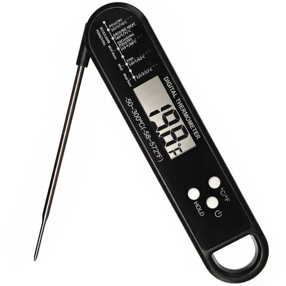 DAYBETTER Meat Thermometer, Read Digital Food Thermometer with Probe, for Gilling, Cooking, BBQ