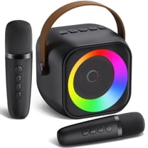 Machine Giorl Upgraded Mini Karaoke Machine for Kids, Portable Bluetooth Speaker with ...