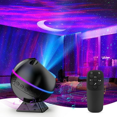 DAYBETTER Moon Star Galaxy Projector, Color Changing Ceiling Lamp,Gifts Girls Night Lights