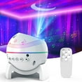 thumbnail interactive-video image 1 of DAYBETTER Moon Star Projector, Galaxy Light Projector for Bedroom,Remote Control and Color Changing Timer Aurora Bedroom Kids Night Light ,Gifts Room Decor for Teen Girls Boys White, 1 of 8