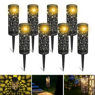 DAYBETTER Outdoor Solar Lights, Waterproof Solar Driveway Lights, for walkway, Landscape,  -8pcs