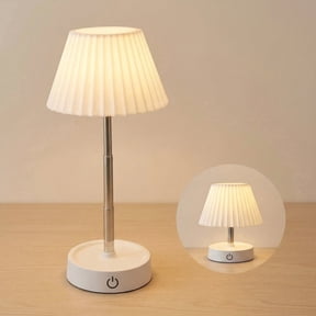 DAYBETTER Scalable Table Lamp, Dimmable Warm White Lamps with Adjustable Height, Portable Wireless Night Light for Bedroom, Dormitory