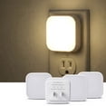 thumbnail image 1 of DAYBETTER Plug-in LED Night Light 4Pack, Light Sensing Warm White lamp Space Saving Design, Home Decor nightlight for Adult/Kids Bedroom, 1 of 7