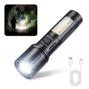 DAYBETTER Powerful Flashlight, Handheld Rechargeable Flashlights High Lumens with Zoom Torch
