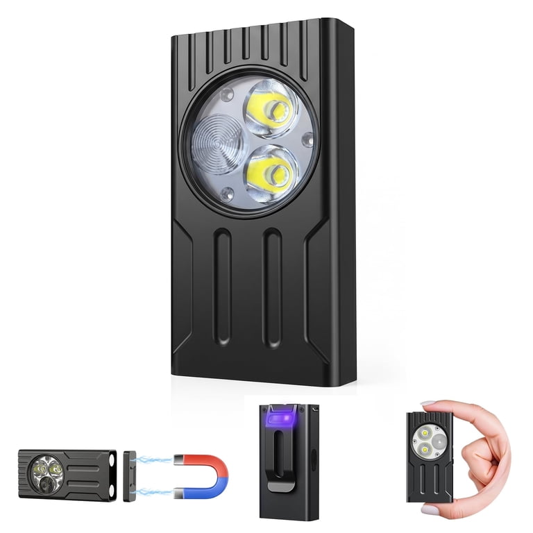 brightest rechargeable pocket flashlight Small LED Magnetic Flashlights 20000 High Lumens with which you would feel protected for you and your kids UltraFire T5 Tactical Flashlight with
