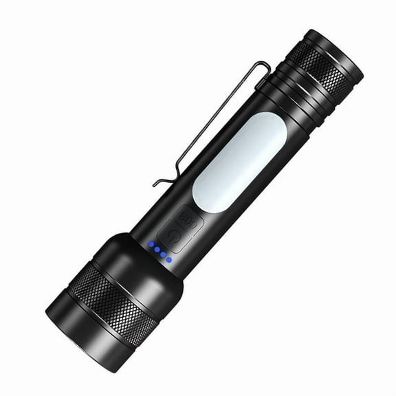 DAYBETTER Rechargeable LED Flashlight ,500LM High Lumens with 3 Modes,USB Fast Charging & Zoomable Waterproof High- Powered Flashlight, Handheld Flashlight For Outdoor Camping Home Emergency
