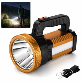 DAYBETTER Rechargeable Spotlight, LED Super Bright Flashlight Handheld Waterproof Searchlight for Outdoor Camping Emergency