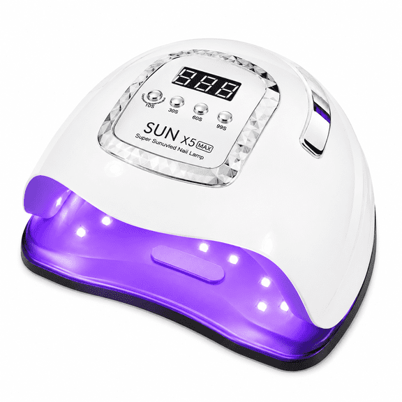 VOLIVO 66 LED UV Nail Lamp,UV LED Nail Dryer with Auto Sensor & 4 Timer Settings, 24V Fast Curing Gel Nail Light for All Gel Polish, White