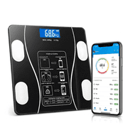 DAYBETTER Scale for Body Weight, BMI, Muscle Mass and Other Health Metrics are Measurable, Accurate Bluetooth Weighing Machine with Fitness App, 400 lbs