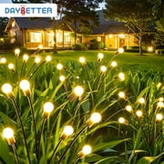 DAYBETTER Outdoor Solar Lights for Garden Decor,6 Pack/8 Modes LED Firefly Landscape Lighting