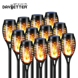 6 Pack - 96 LED Waterproof Solar Flickering Flame Torch - Outdoor Tiki Torches Flickering Flame Lamp Pathway Lights 6 Pack - 96 LED Waterproof Solar Flickering Flame Torch - Outdoor Tiki Torches Flickering Flame Lamp Pathway Lights