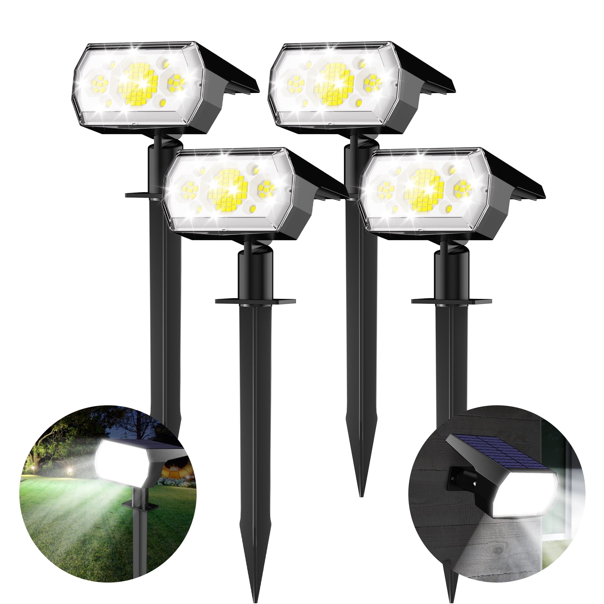 DAYBETTER Solar Outdoor Lights, IP65 Waterproof 64LEDs Solar DAYBETTER Solar Outdoor Lights, IP65 Waterproof 64LEDs Solar