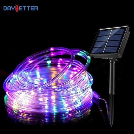 DAYBETTER Solar Outdoor Rope Lights, 33Ft Multi-color Waterproof Lights with 100 LEDs for Outside Tree Fence Yard Christmas Lighting Decoration price history and forecast - DAYBETTER WDTS11010A