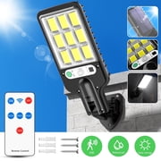 DAYBETTER Solar Street Lights Outdoor, 500LM/3Modes Solar Wall Lights Outdoor Waterproof, Dusk to Dawn Outdoor Lighting for Patio Garage Garden