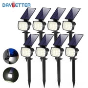 DAYBETTER Outdoor Solar Lights,3 Modes Ground Spotlights for Garden Yard Landscape Path Lighting