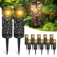 thumbnail image 1 of DAYBETTER Waterproof Solar Pathway Lights Outdoor, 8 Hours of Lighting for Garden, Landscape -12pcs, 1 of 7
