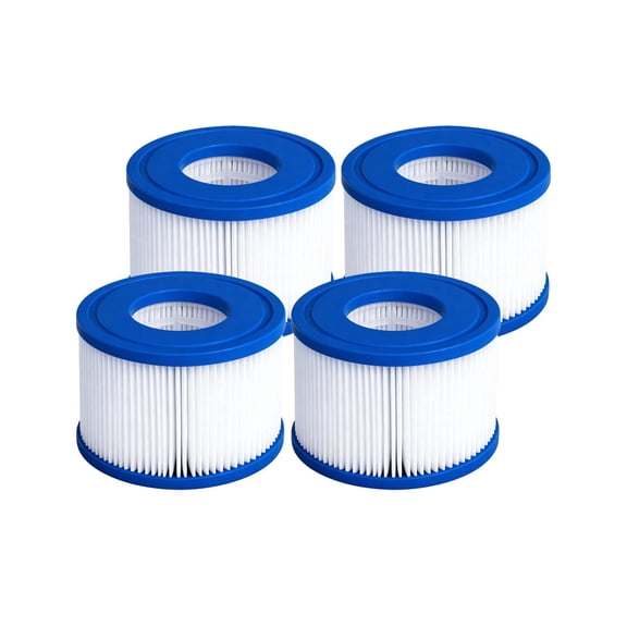 DAYEAR Hot Tub SPA Filter Type S1 (4 Pack) Aboveground Pool Filter for 28429E 28403E 28407E 28443E 28453E 28421E 28423E 28413E 28453E 11692 SB-h10 JPC01