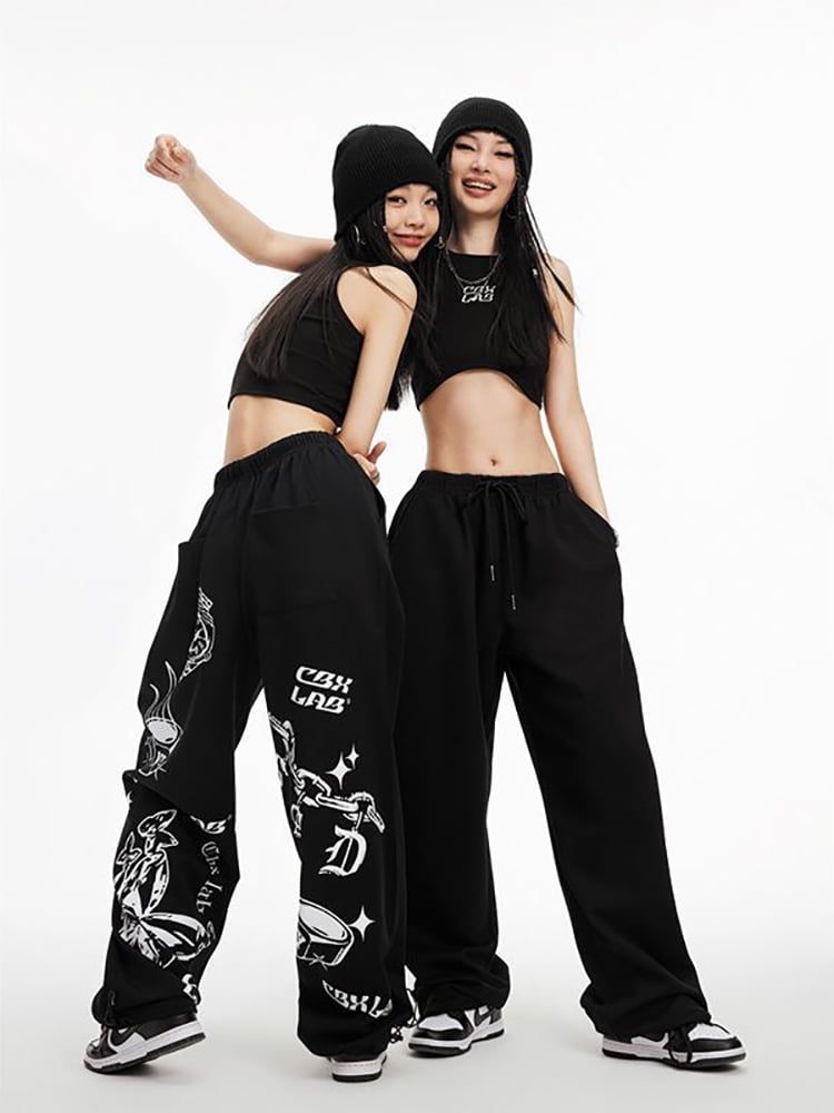 K-pop BLACKPINK Pants | black | XL | Nonsmoking | k-pop