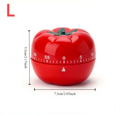 DAYEH Tomato Timer Mechanical Countdown Electronic Kitchen Timer Alarm Kitchen Cooking Tool Clock Pomodoro Timer Kitchen