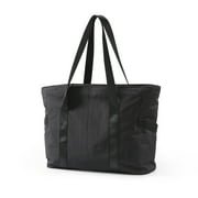 DAYEH Tote Bag Women Yoga Bag Large Shoulder Sports Bags Top Handle Handbag with Yoga Mat Buckle for Gym Work School