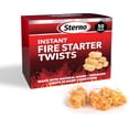 thumbnail image 1 of DAYI Instant Fire Starter Twists, 50 Count – Natural Wood Charcoal Fire Starter for Grills, Fire Pits, Campfires & Fireplaces, Odorless Indoor Outdoor, 1 of 5