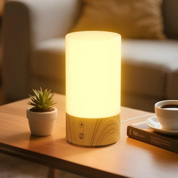 DAYI Light Therapy Lamp 10000 Lux, UV-Free Sun Lamp with 4 Brightness Levels & 3 Color Temperatures, Full Spectrum Daylight Lamp with Remote Control & Timer for Home Office Desk