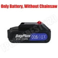 thumbnail image 1 of DAYPLUS 8-Inch Mini Electric Chainsaw Cordless Brushless, 2000W Handheld Chain Saw with 2x 21V 4000mAh Batteries, Tool-Free Chain Change - Only Battery, No Chainsaw, 1 of 1