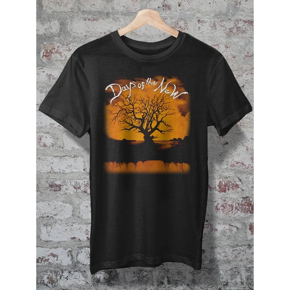 DAYS OF THE NEW Men's Unisex S-234XL Black Shirt D632