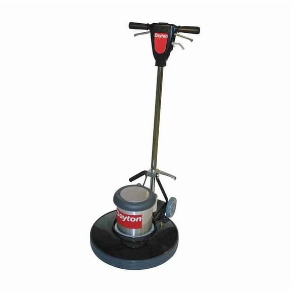 DAYTON Floor Scrubber, Dual, 20 In, 1.5 HP, 185/330