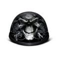 thumbnail image 1 of DAYTONA Novelty Skull Cap 1/2 Half Motorcycle Helmet 35 Styles NON DOT XS-XXL, 1 of 7