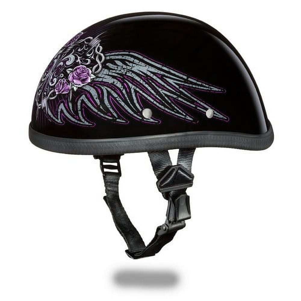 DAYTONA Novelty Skull Cap 1/2 Half Motorcycle Helmet 35 Styles NON DOT XS-XXL
