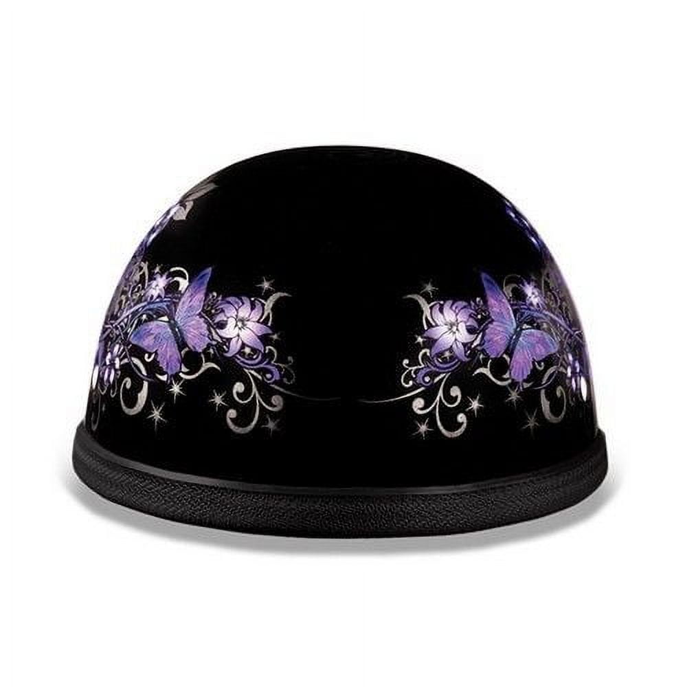DAYTONA Novelty Skull Cap 1/2 Half Motorcycle Helmet 35 Styles NON DOT XS-XXL