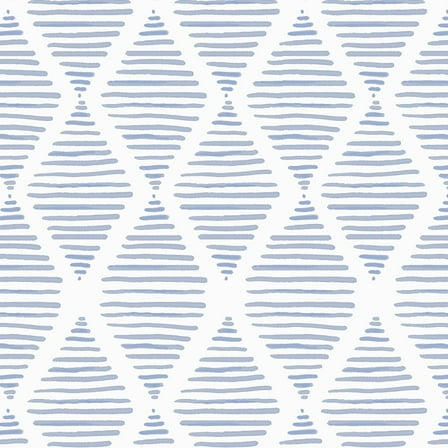 DAZLUTE Geometric Peel and Stick Wallpaper 17.3" x 118" Striped Wallpaper Blue and White Contact Paper Geometric Wallpaper Self Adhesive Removable Stripe Wallpaper