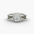 thumbnail image 1 of Dazzle Jewel 1.8 Ct Radiant Cut Diamond Wedding Engagement Ring - 14k White Gold Plated Wedding Anniversary Ring - Diamond Ring for Women's - Ring for Women's - Wedding Jewelry for Bridesmaids, 1 of 4