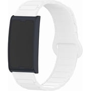 DAZZLE- Watch Band For Amazfit T-Rex3 PRO/Helio Strap Watch, Quick Release Soft Silicone Replacement Watch Strap,Magnetic Wriststrap, Wristband for Smartwatch, White