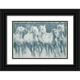 thumbnail image 1 of DAguiar, Stacy 32x23 Black Ornate Wood Framed with Double Matting Museum Art Print Titled - Equine Journey, 1 of 4
