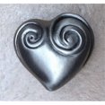 thumbnail image 1 of DArtefax DHK19-BRZ Spiral Heart Knob- Antique Bronze, 1 of 1