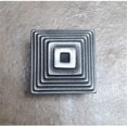 thumbnail image 1 of DArtefax DHK33-SA Square Pyramid Knob- Satin, 1 of 1