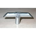 thumbnail image 1 of DArtefax DHK67-SA Modern Form Bar with leaf Motif Knob- Satin, 1 of 1